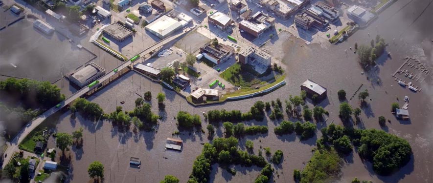 Calgary, AB commercial storm cleanup